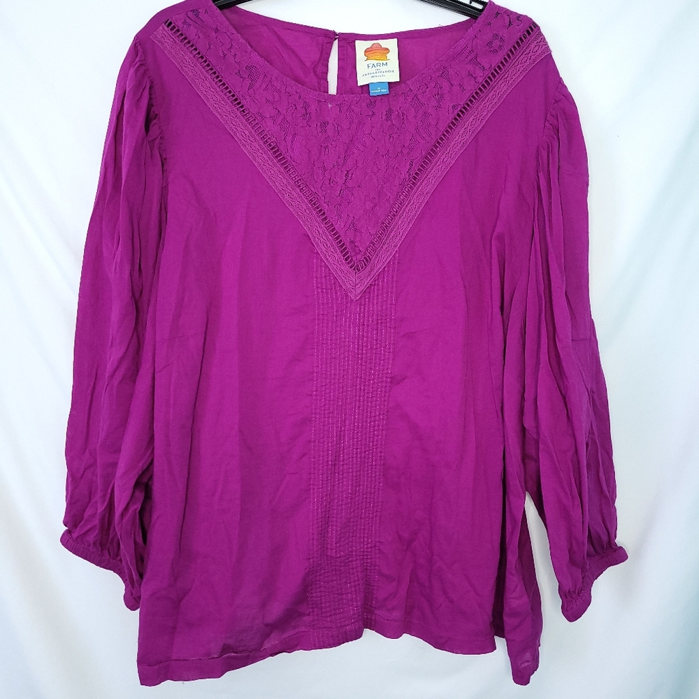 FARM RIO By ANTHROPOLOGIE Women's Kelsey Top 3X